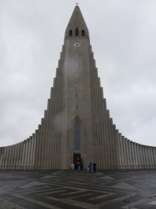 Concrete church, the Icelanders have been a bit too fond of concrete...